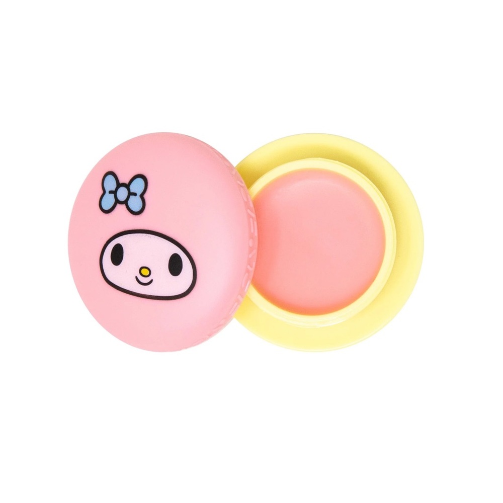 NWOT The Crème Shop x My Melody Macaron Lip Balm - Strawberry Banana